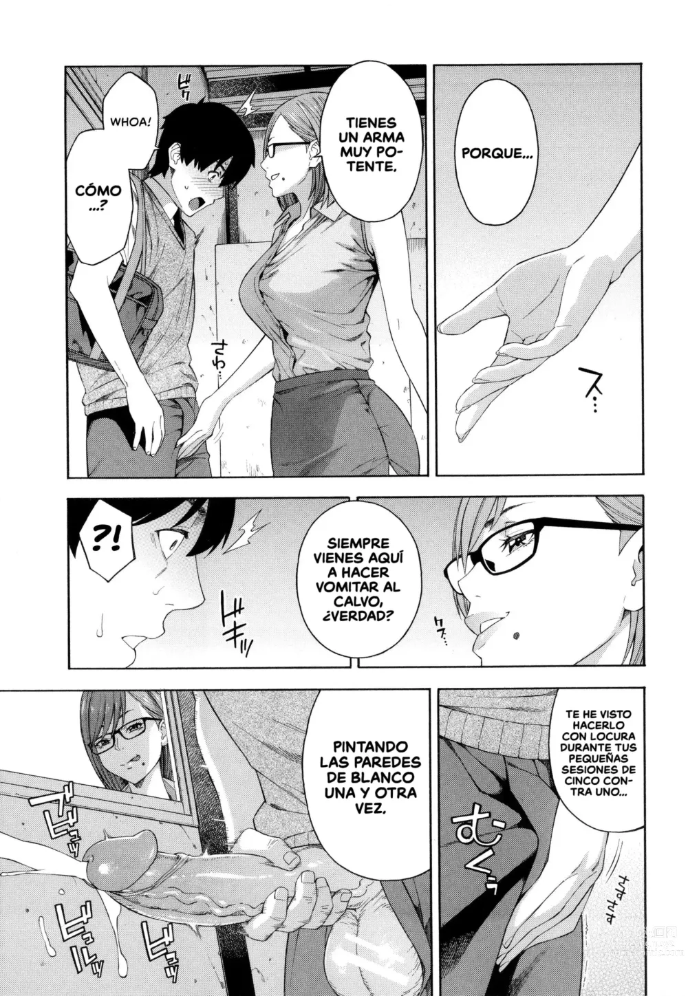 Page 12 of manga Blowjob Research Club (decensored)