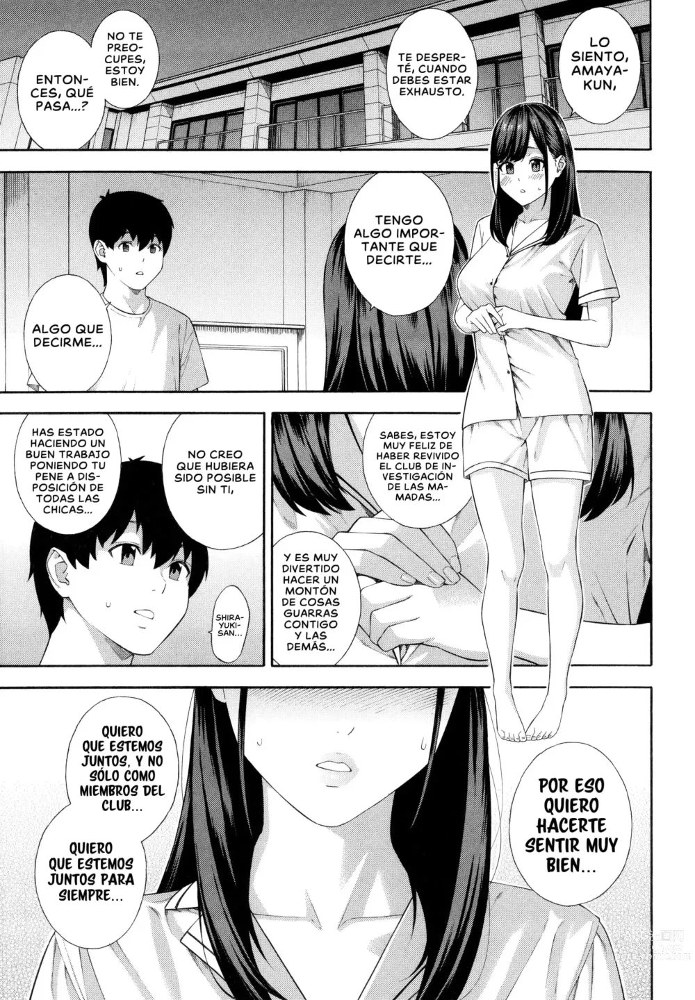 Page 205 of manga Blowjob Research Club (decensored)