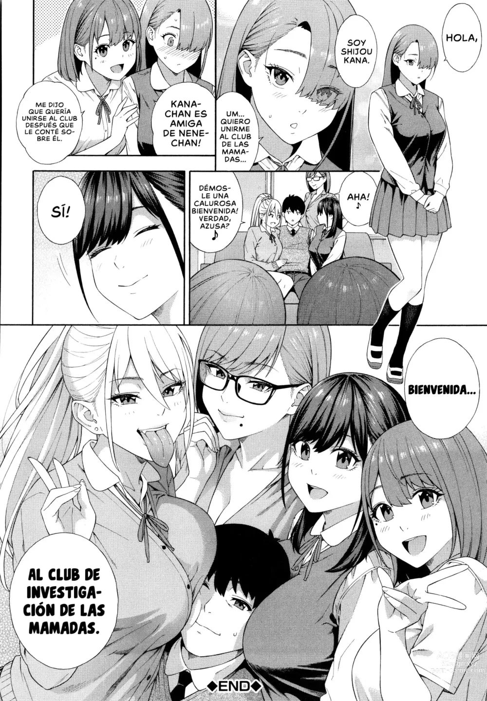 Page 216 of manga Blowjob Research Club (decensored)