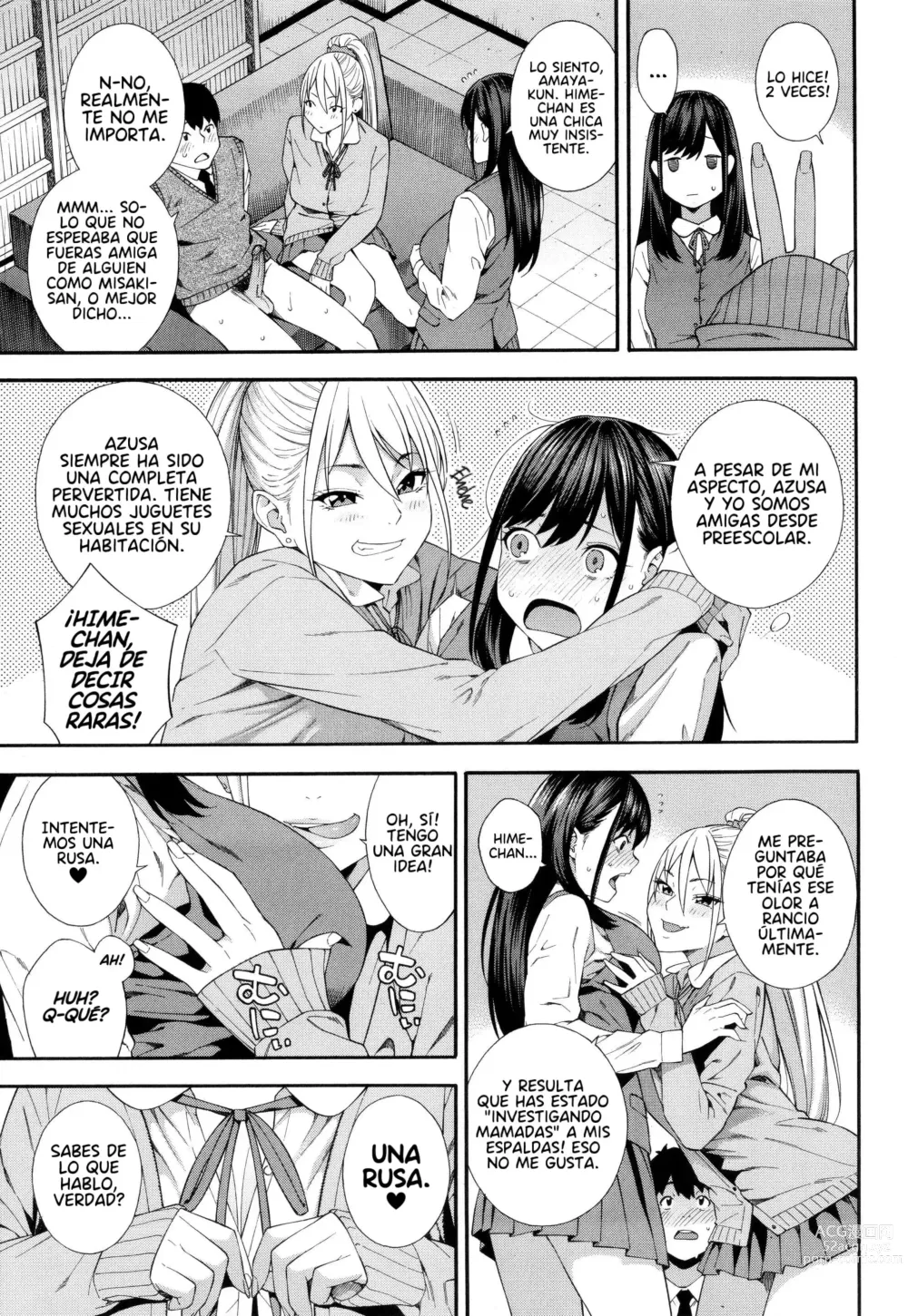 Page 69 of manga Blowjob Research Club (decensored)