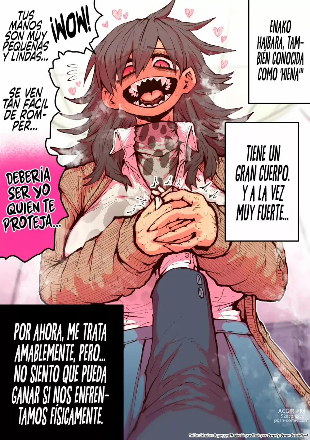 Page 12 of doujinshi Siendo el objetivo de Hiena-chan