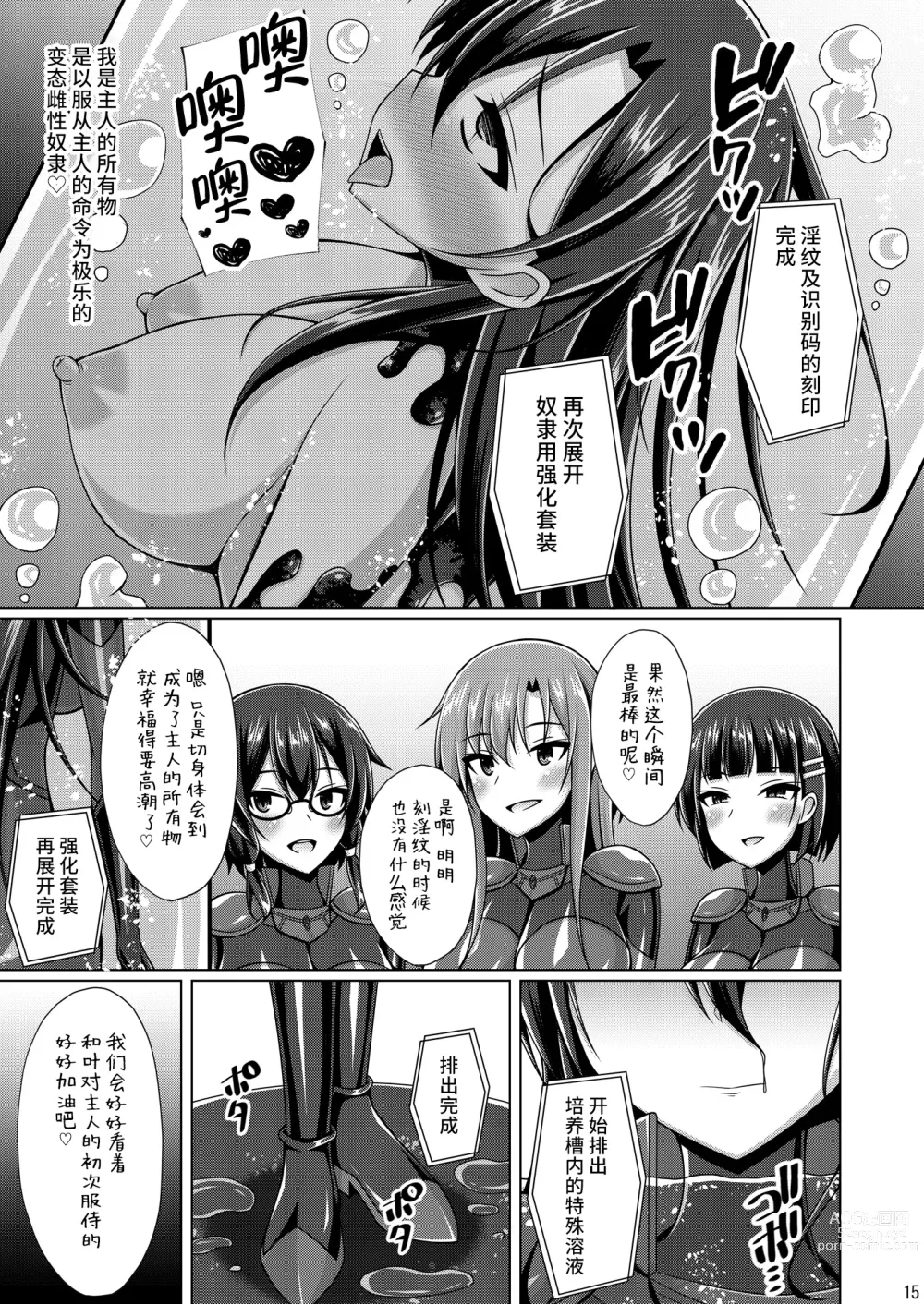 Page 14 of doujinshi Kuro no Kenshito Yobareta Ore wa mou nai... IFEND