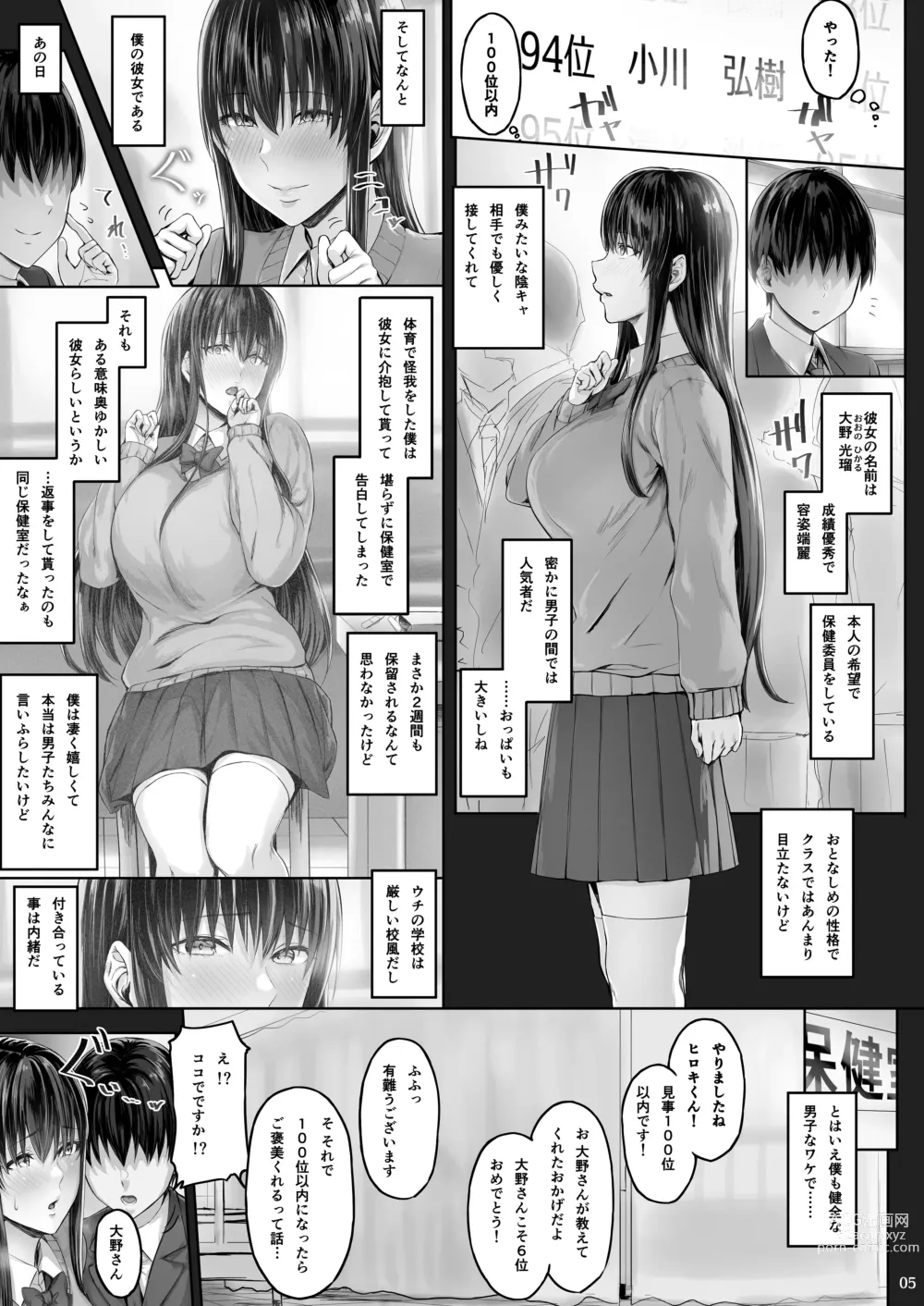 Page 30 of doujinshi Kanojo ga Boku no Shiranai Tokoro de