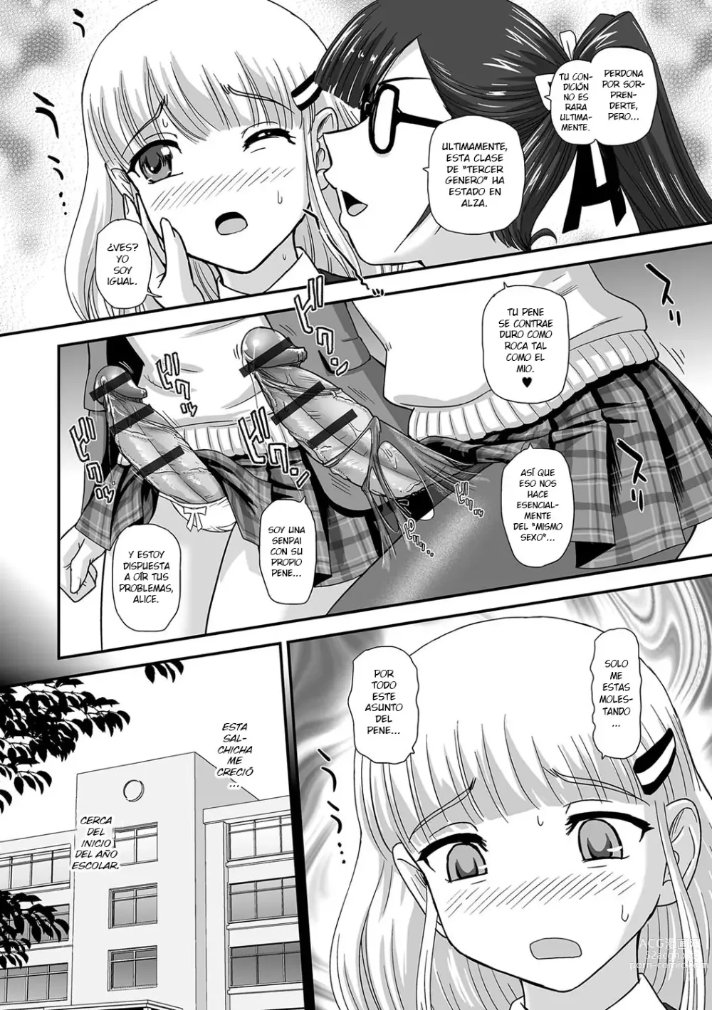 Page 35 of manga Futanari Friends! 01