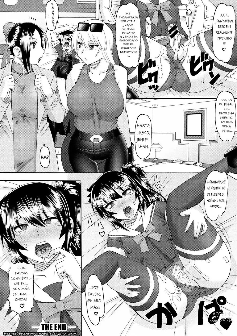 Page 18 of manga Onna Kaitoutachi no Kyuujitsu