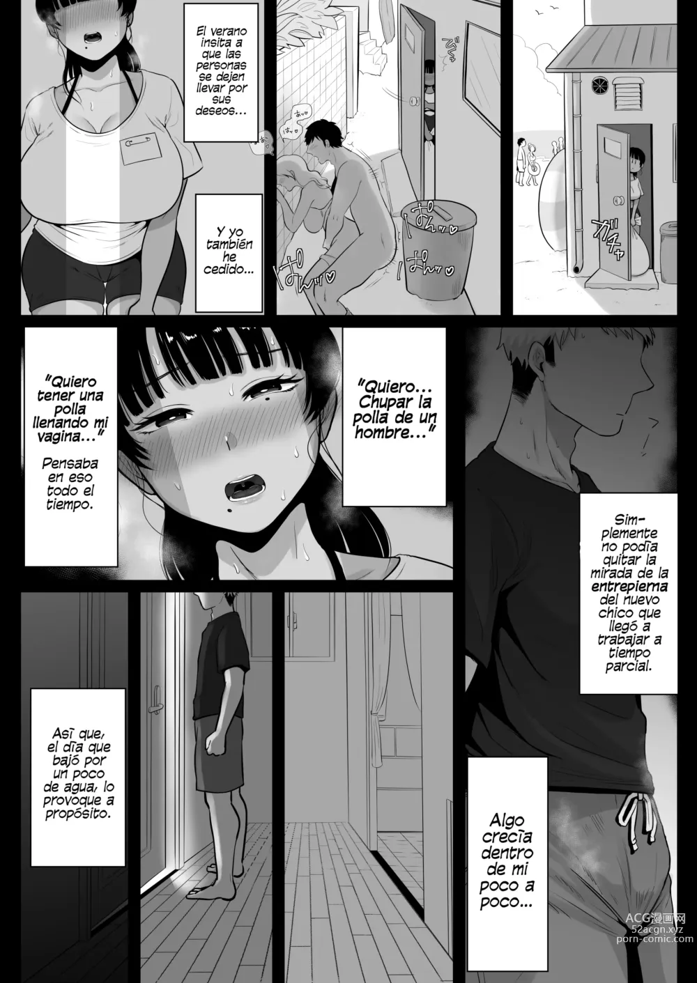 Page 22 of doujinshi Un Registro de como tuve Sexo con una Mujer Casada en una Casa en la Playa