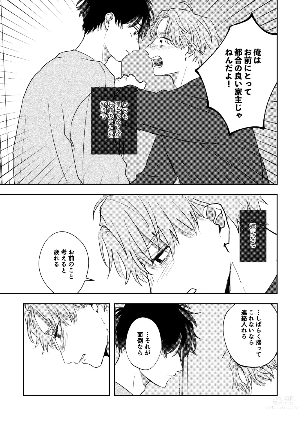 Page 27 of doujinshi Ame ni Hare wo Kau