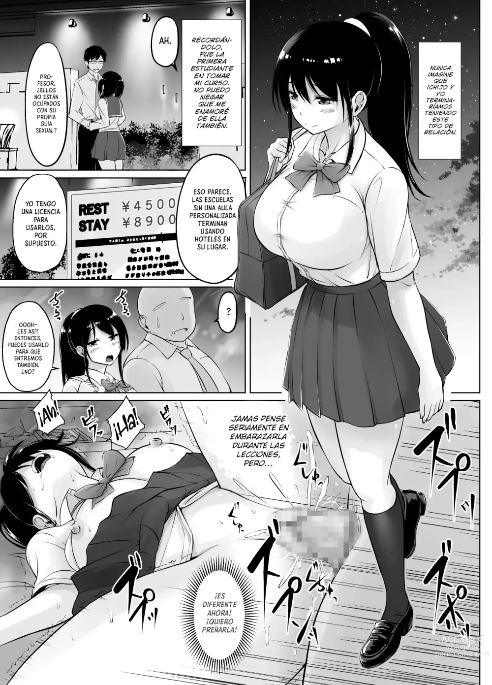 Page 15 of doujinshi Un Colegio de Señoritas Ricas con Lecciones para hacer Bebes 2