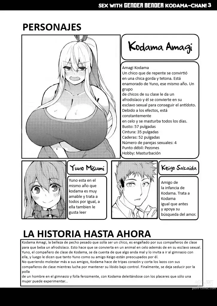 Page 3 of doujinshi TS Musume Kodama-Chan To H! Sono 3