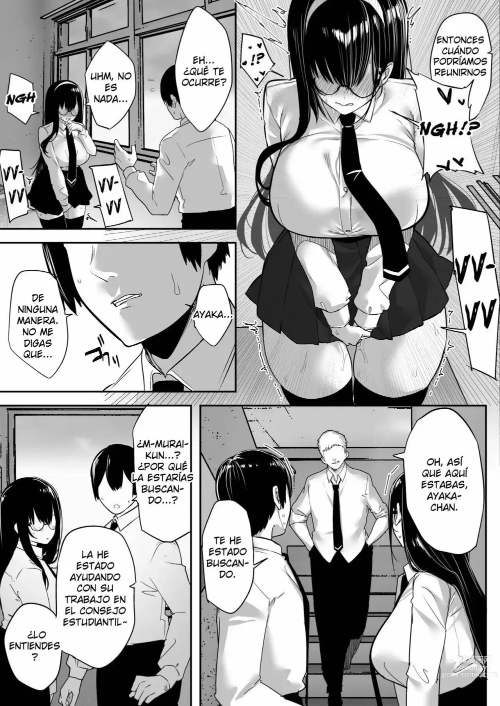 Page 52 of doujinshi Kiyowa na Kanojo wa Nagasare Netorare