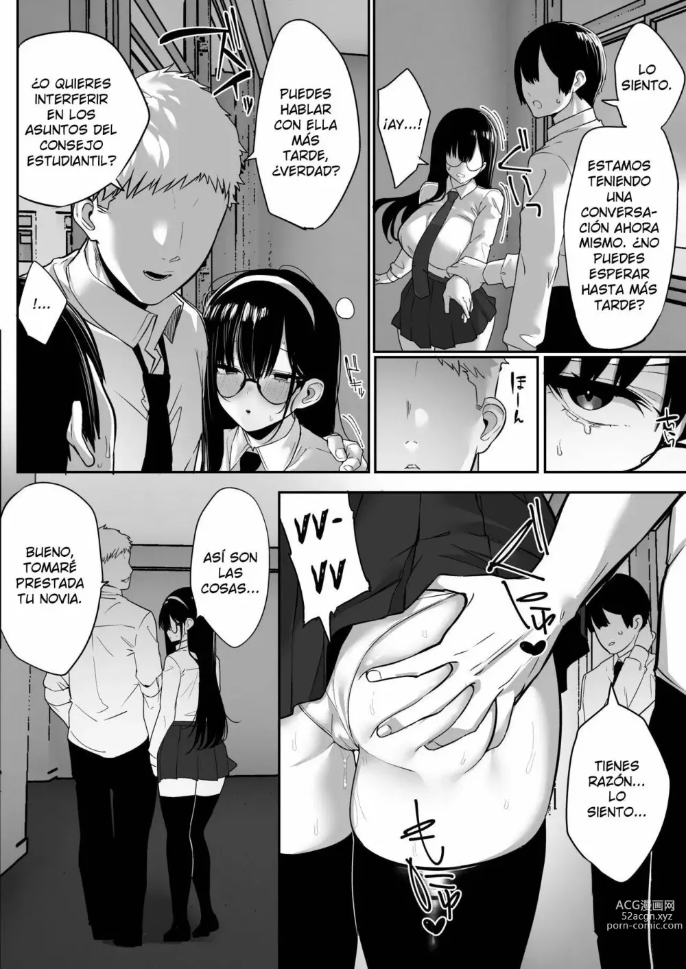 Page 53 of doujinshi Kiyowa na Kanojo wa Nagasare Netorare