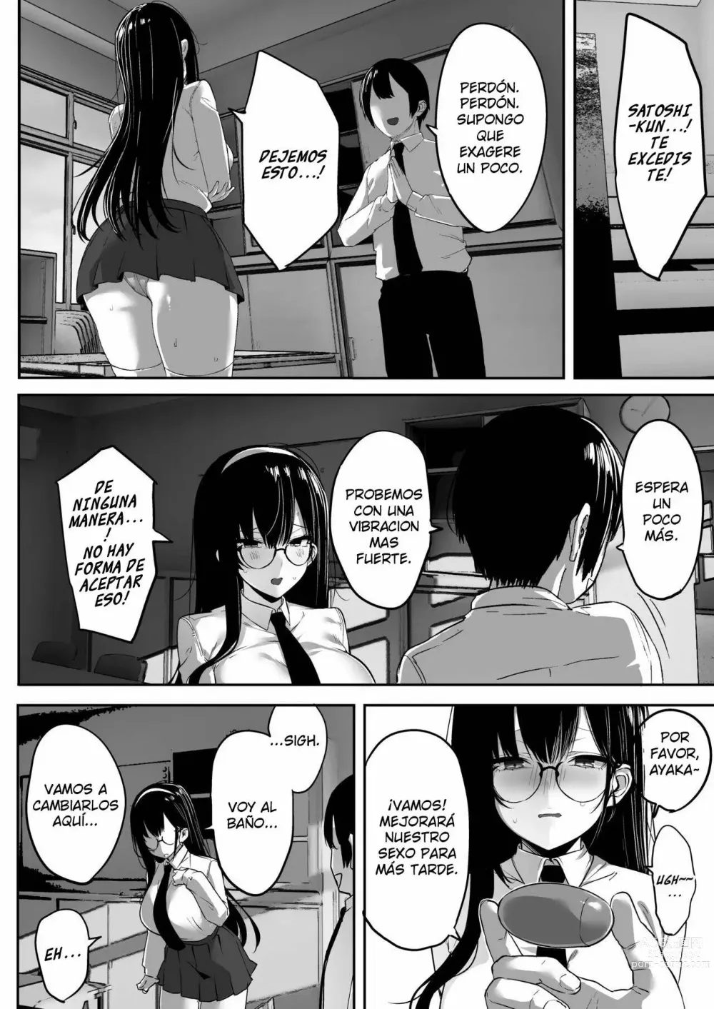 Page 7 of doujinshi Kiyowa na Kanojo wa Nagasare Netorare