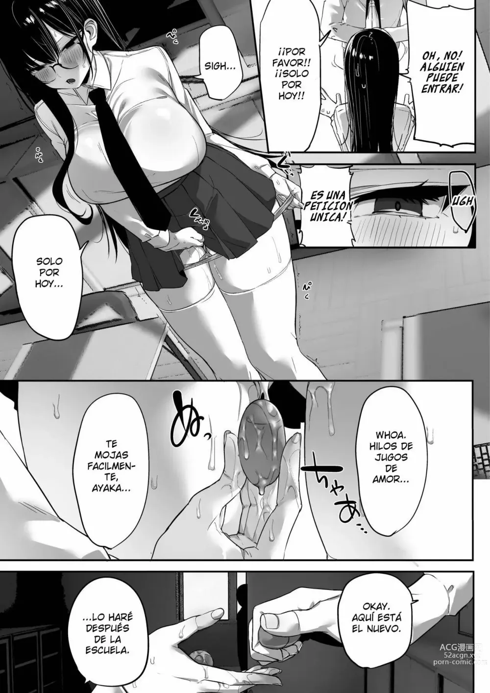 Page 8 of doujinshi Kiyowa na Kanojo wa Nagasare Netorare