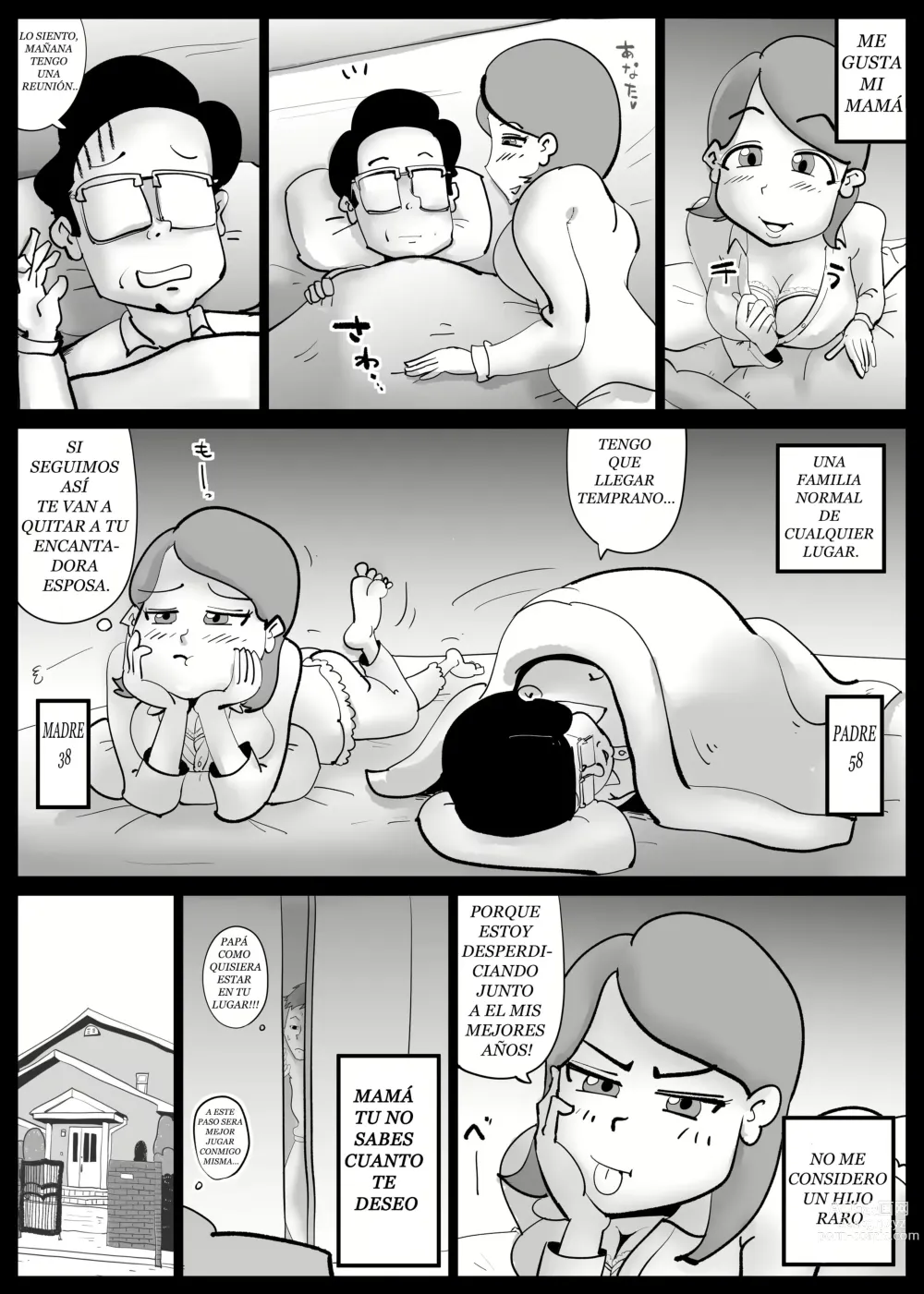 Page 2 of doujinshi Kaa-san ga Tou-san to Machigaete Ore to Sex Shichatta