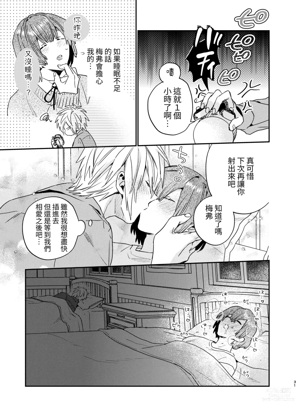 Page 31 of doujinshi Tensei mobu wa BL gē no sekai de hame rare kōryaku sa remashita! ?