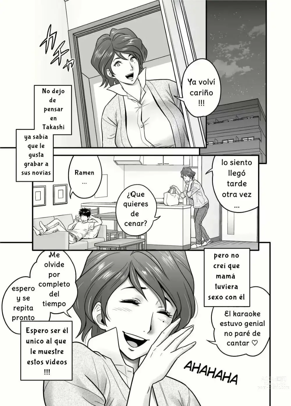 Page 22 of doujinshi Mi amigo es el novio de mi mama 01-02 + Extra