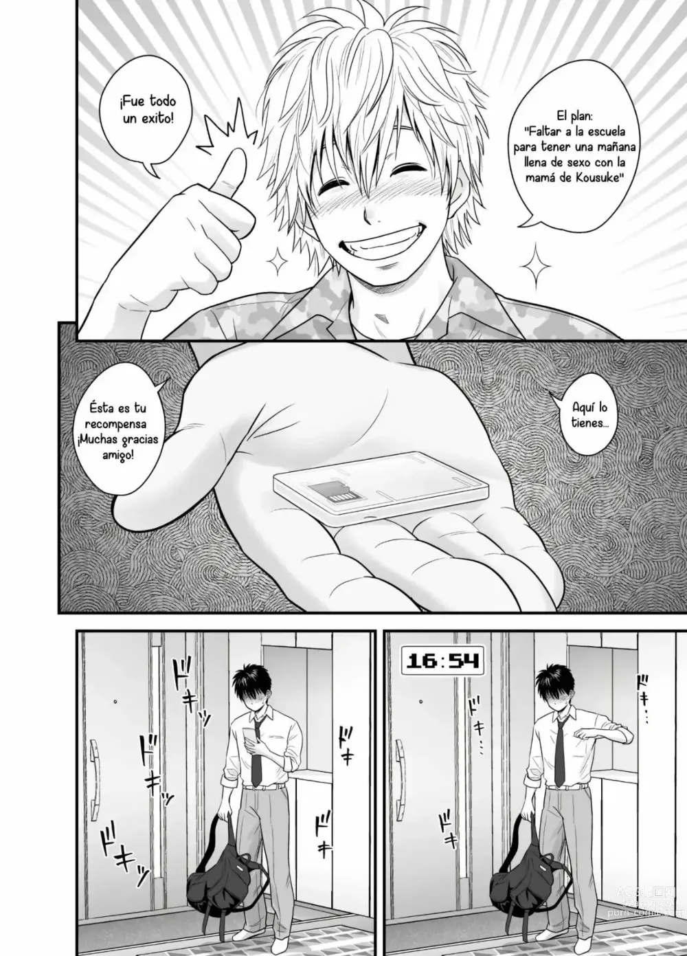 Page 52 of doujinshi Mi amigo es el novio de mi mama 01-02 + Extra