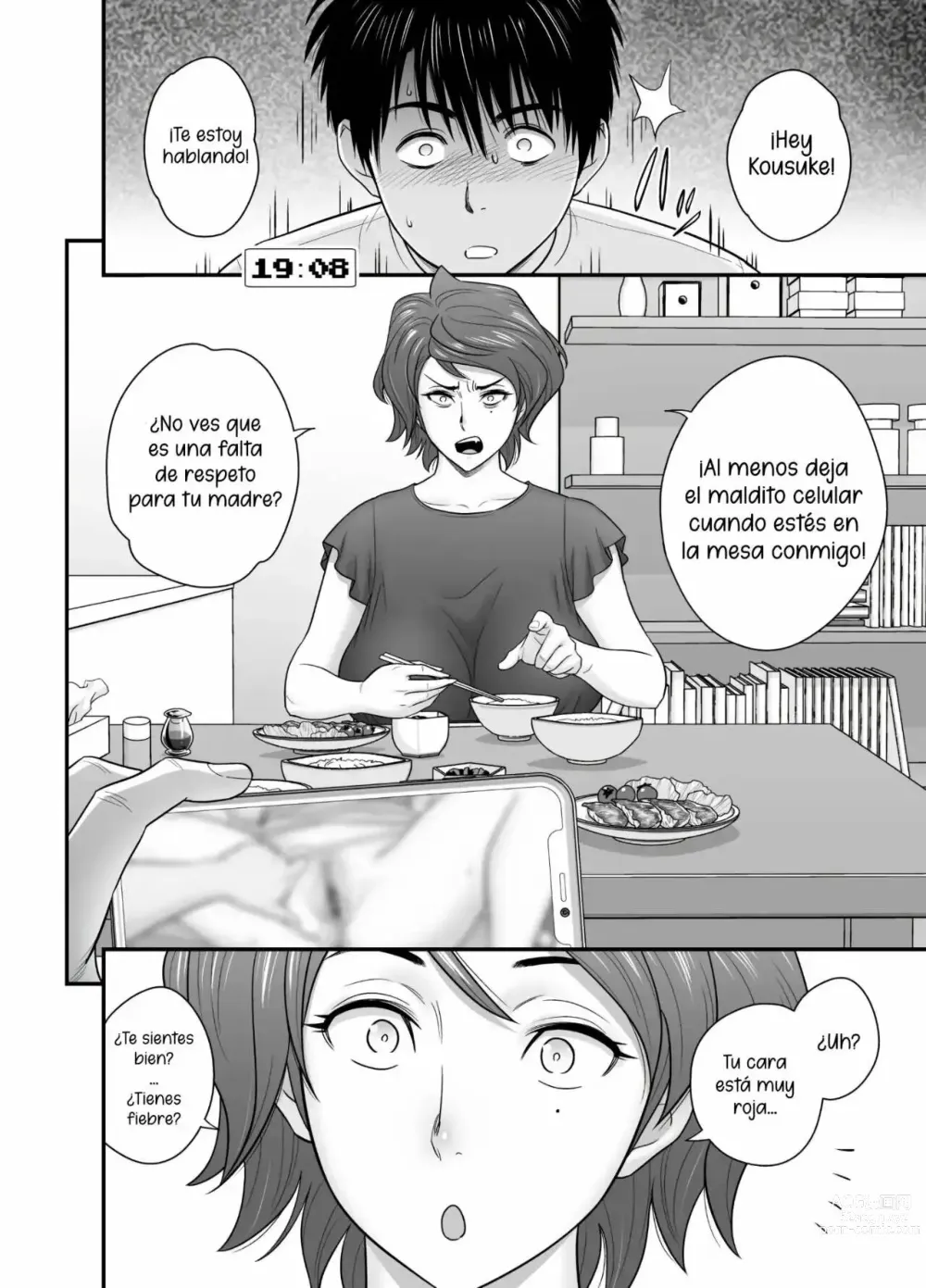 Page 72 of doujinshi Mi amigo es el novio de mi mama 01-02 + Extra