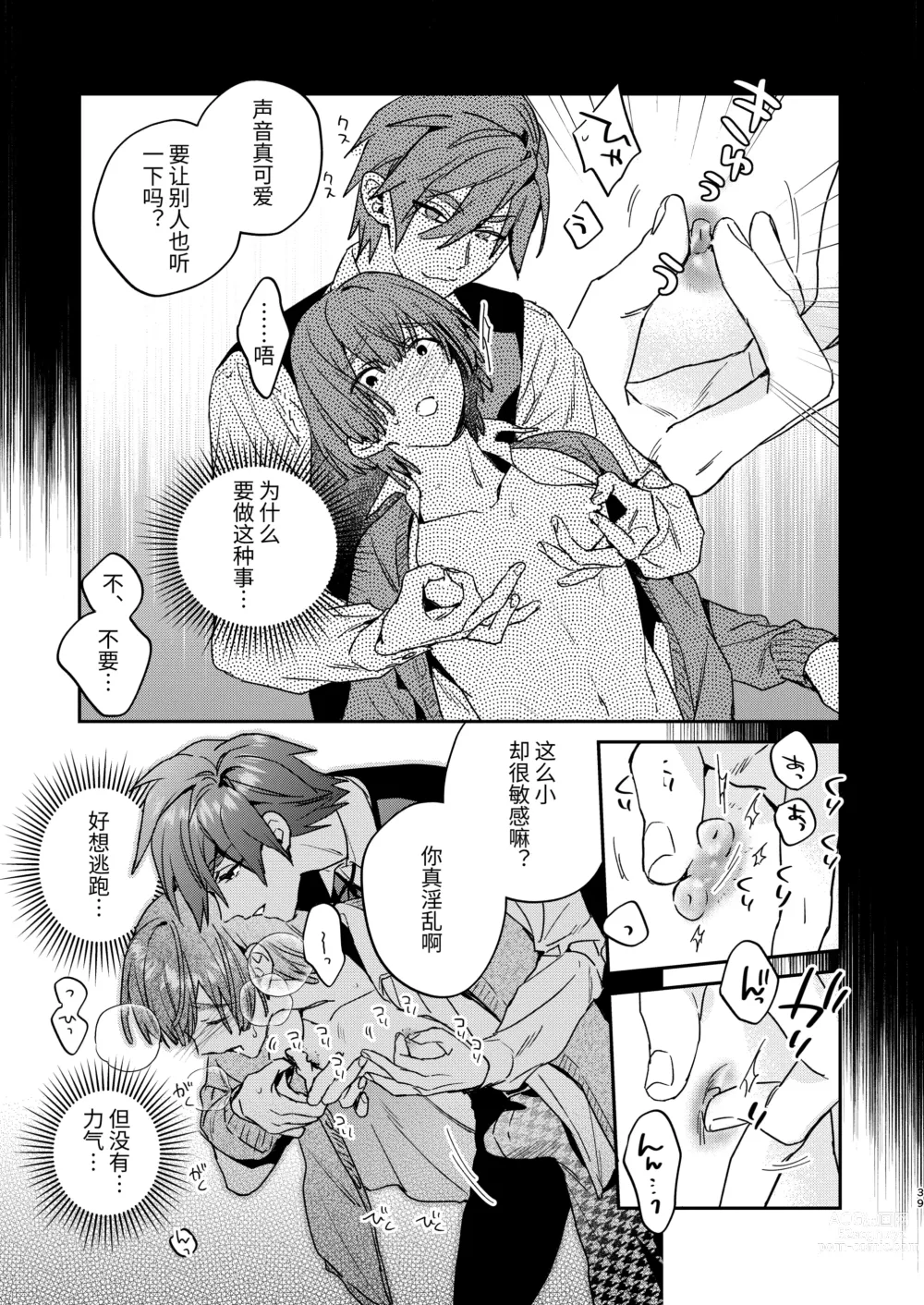 Page 39 of doujinshi Tensei mobu wa BL gē no sekai de hame rare kōryaku sa remashita! ?2