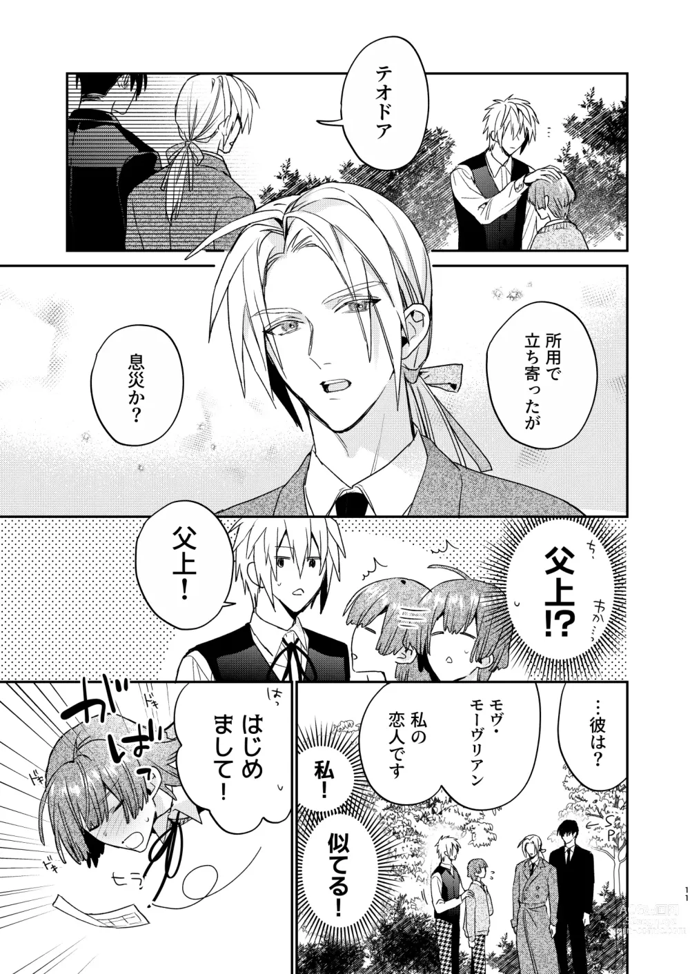 Page 11 of doujinshi Tensei mobu wa BL gē no sekai de hame rare kōryaku sa remashita! ?3