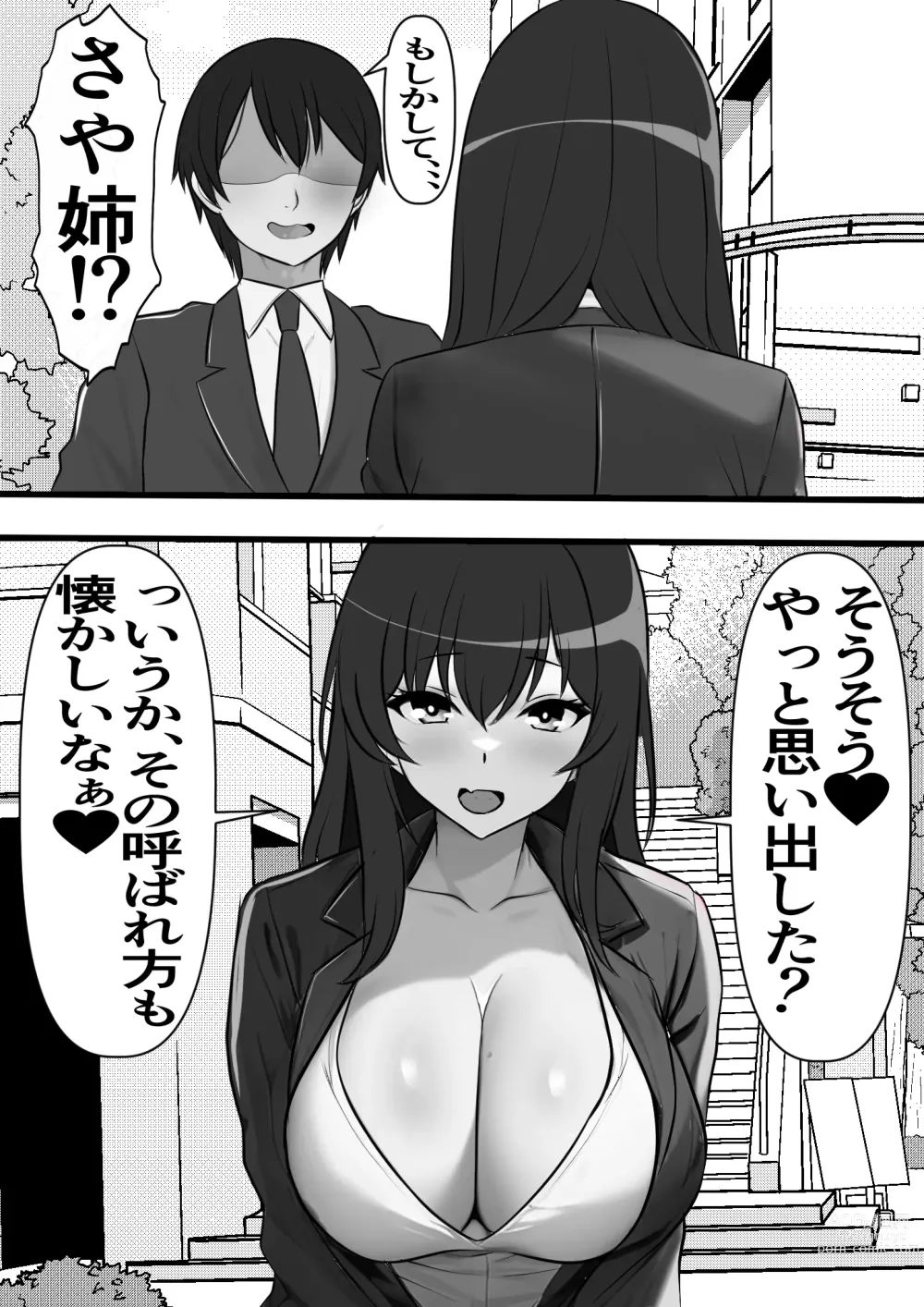 Page 10 of doujinshi Teisou Gyakuten Toshi Damasarete Nyuukai Shita YariCir Shuudan no Leader ga Dou Mitemo Hatsukoi no Onee-san nano daga...