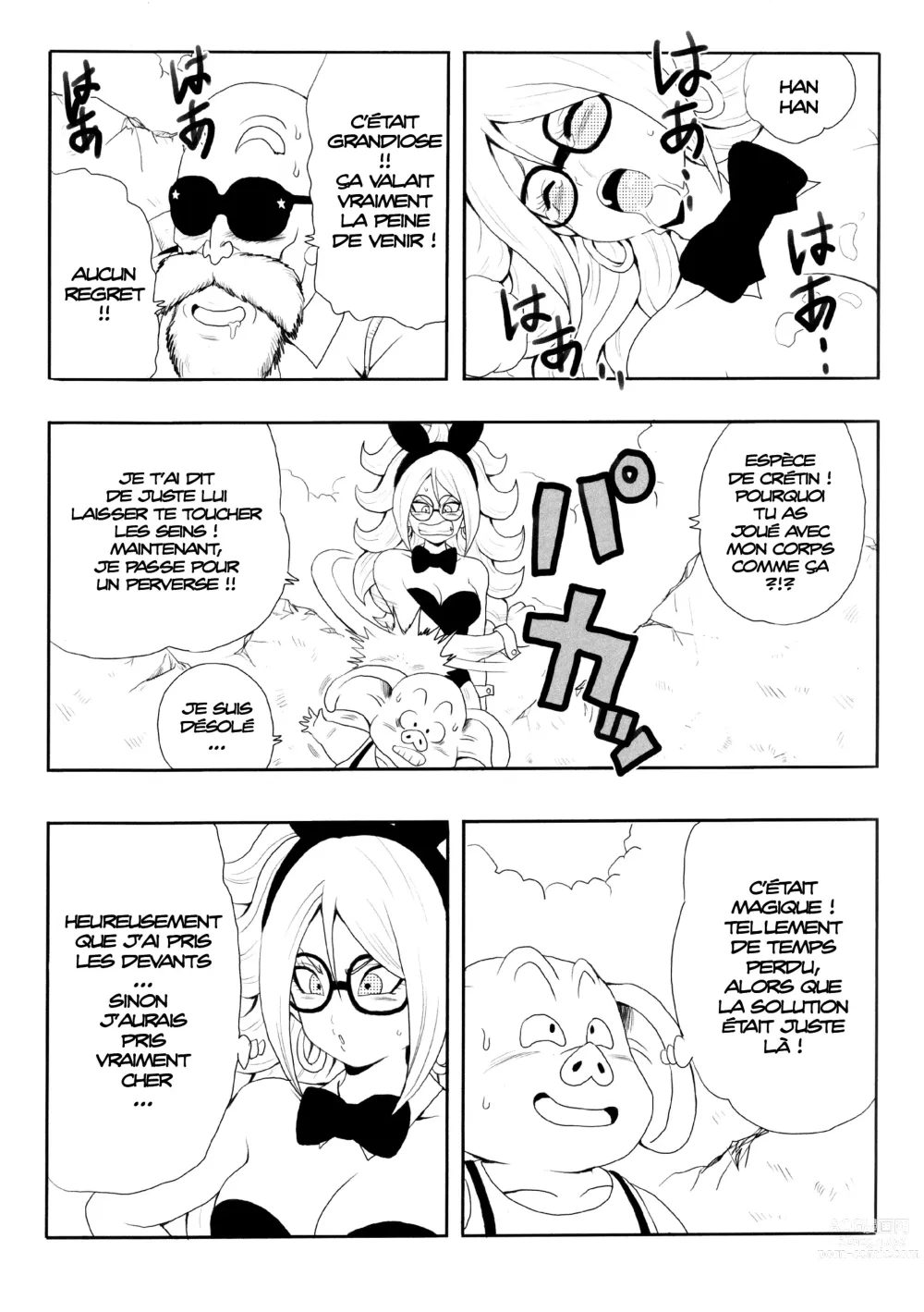 Page 45 of doujinshi Episode of Bulma - Android 21 Version