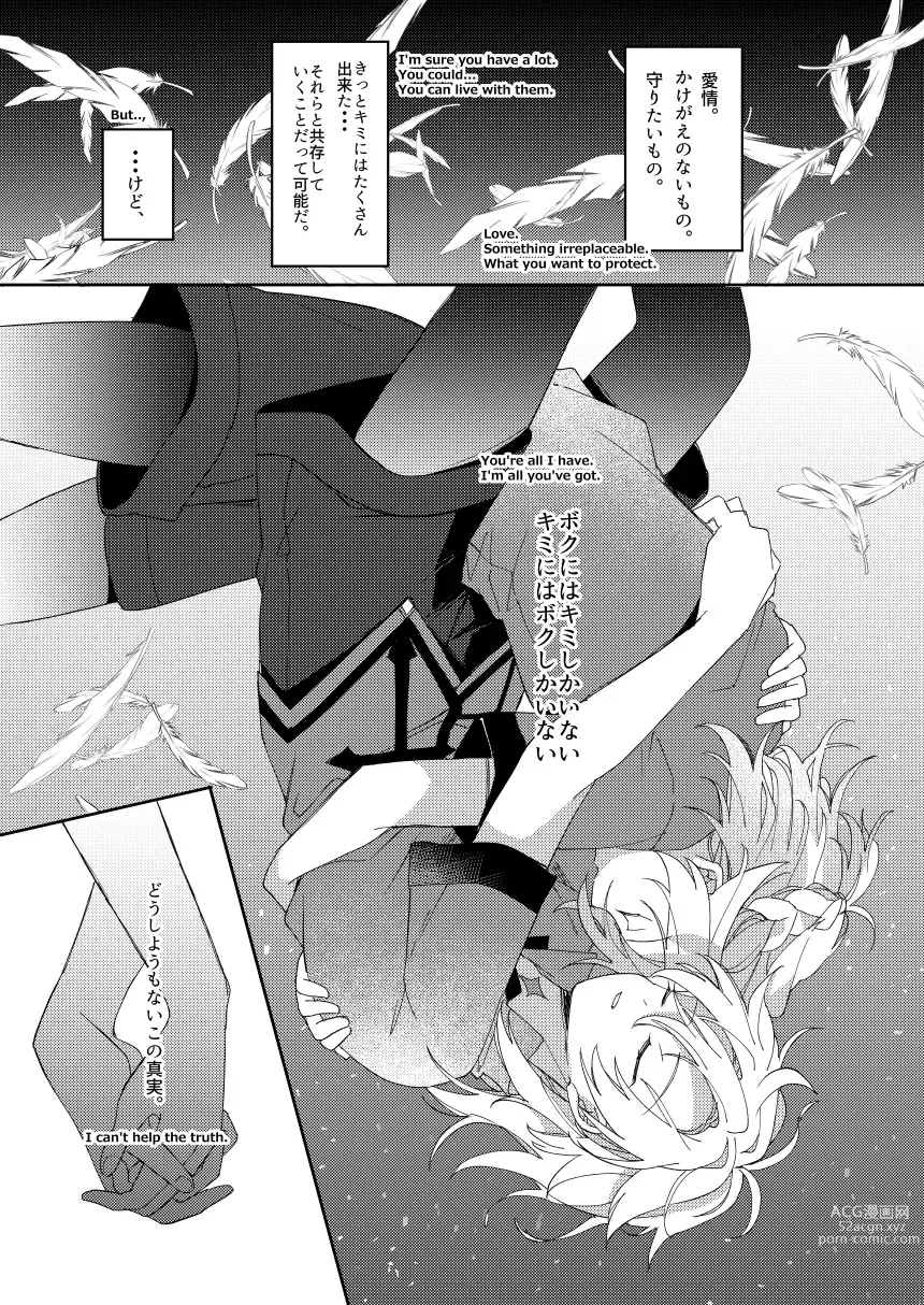 Page 21 of doujinshi Kimi no Hanbun o Boku ni Choudai