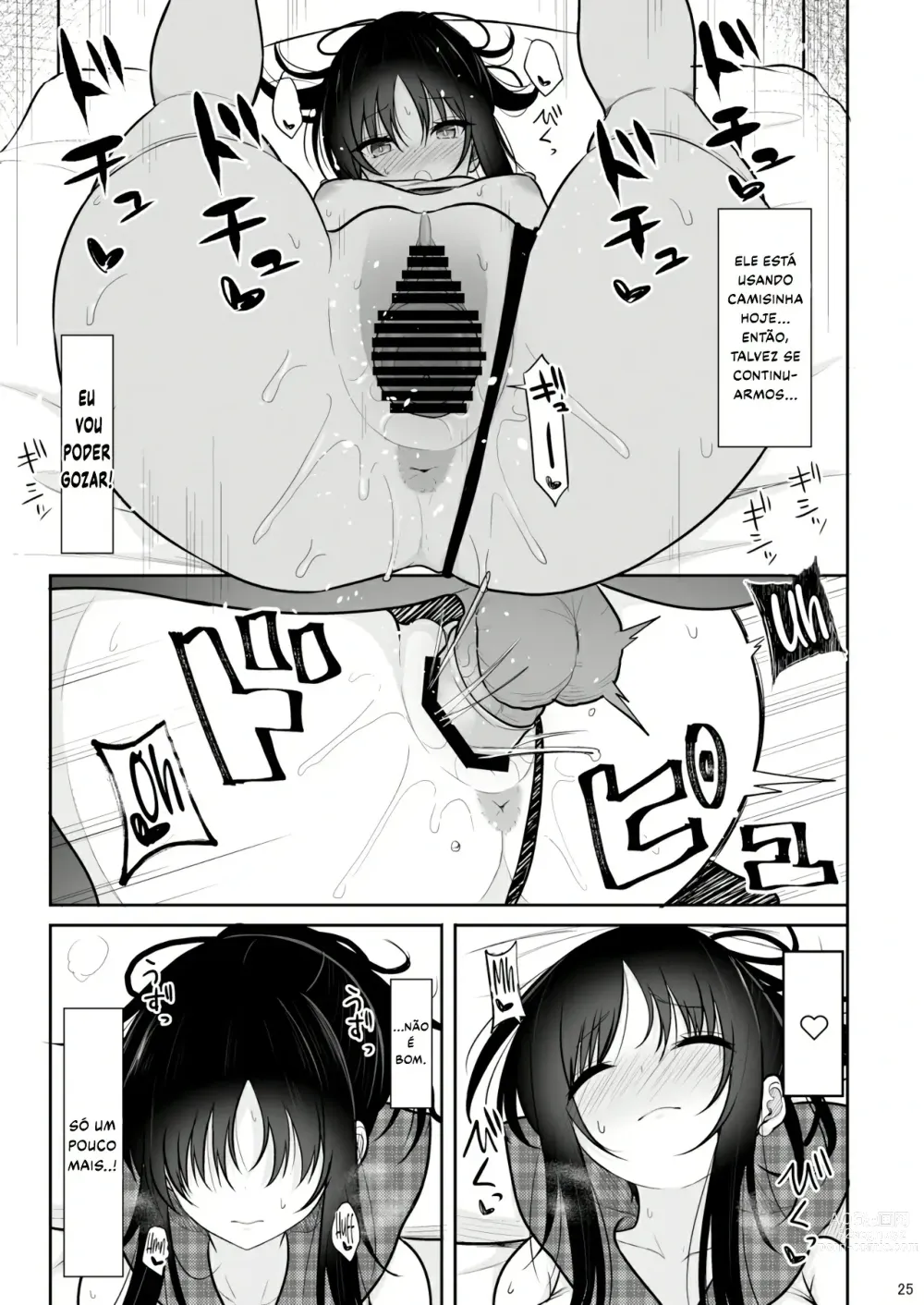 Page 24 of doujinshi Seiso na Kanojo o Nakadashi Chuudoku ni Saseru made