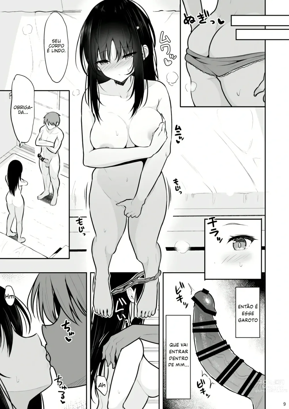 Page 8 of doujinshi Seiso na Kanojo o Nakadashi Chuudoku ni Saseru made