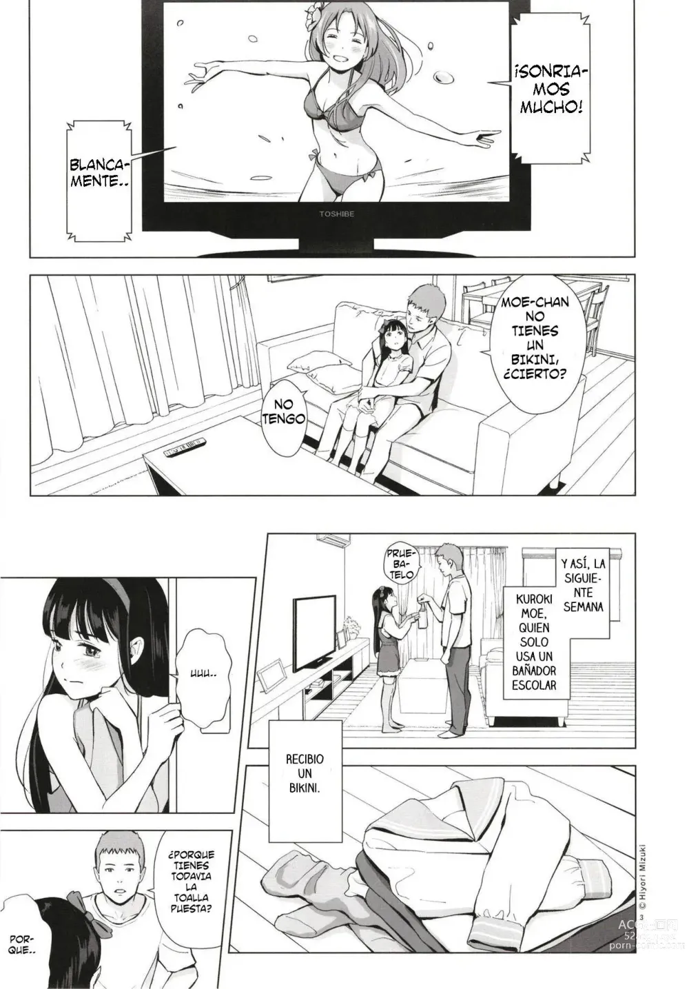 Page 5 of doujinshi Lovey dovey everyday with a growing girl Kuroki Moe 13 Years Old