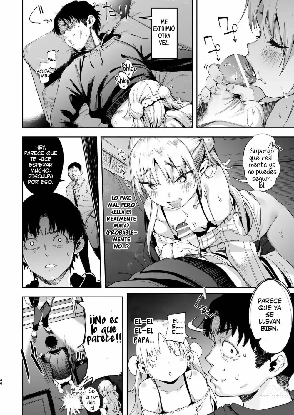 Page 46 of doujinshi Mesugaki Rina-chan