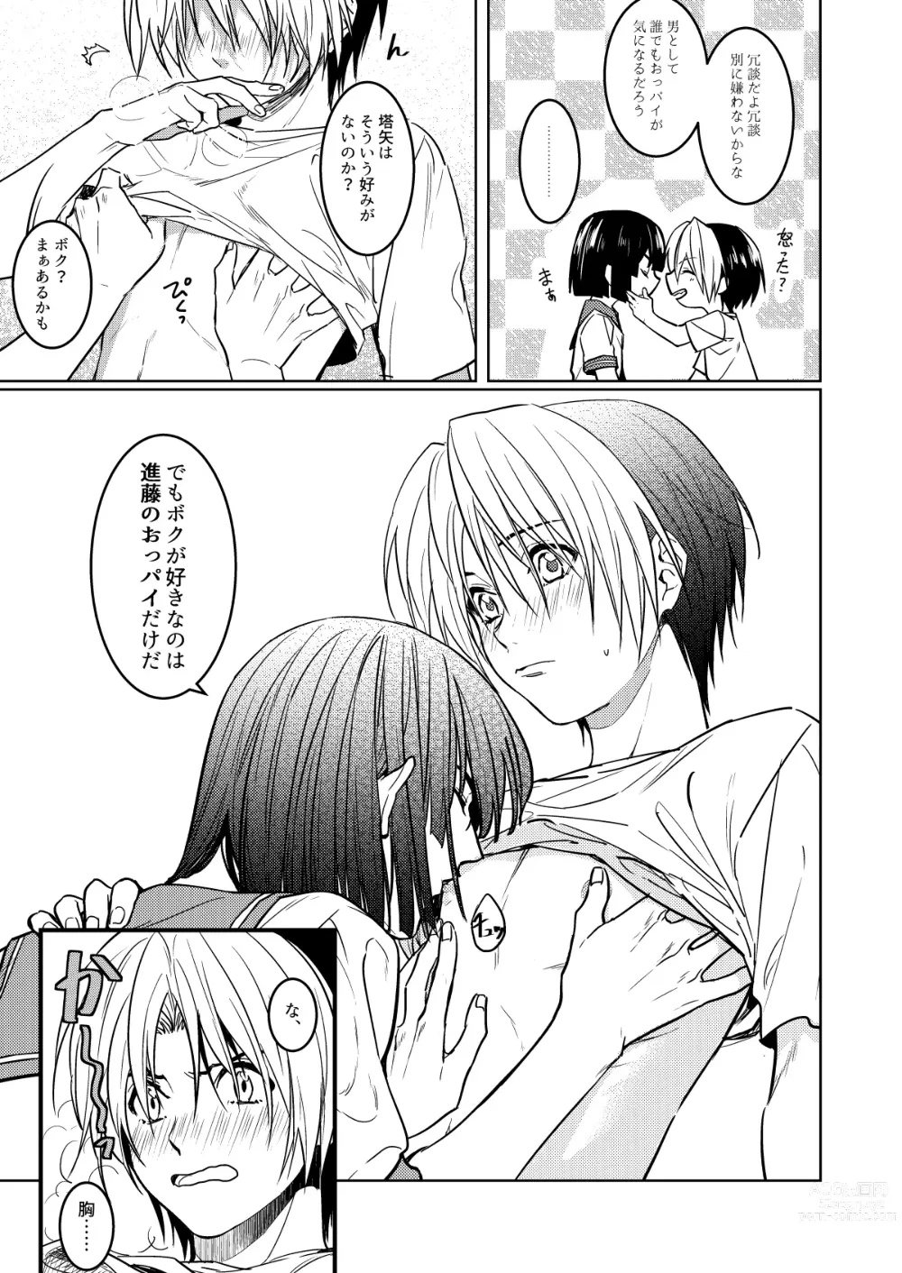 Page 10 of doujinshi Saikyou ♂ Kanojo