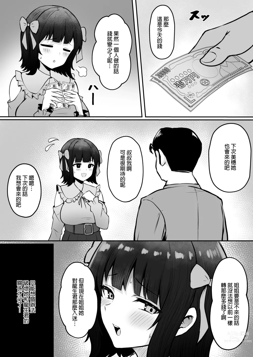 Page 40 of doujinshi Jiraikei Imouto ni Kareshi Netorareterunda ga ~ReaJuu no Ane to Papakatsu Suru Imouto~