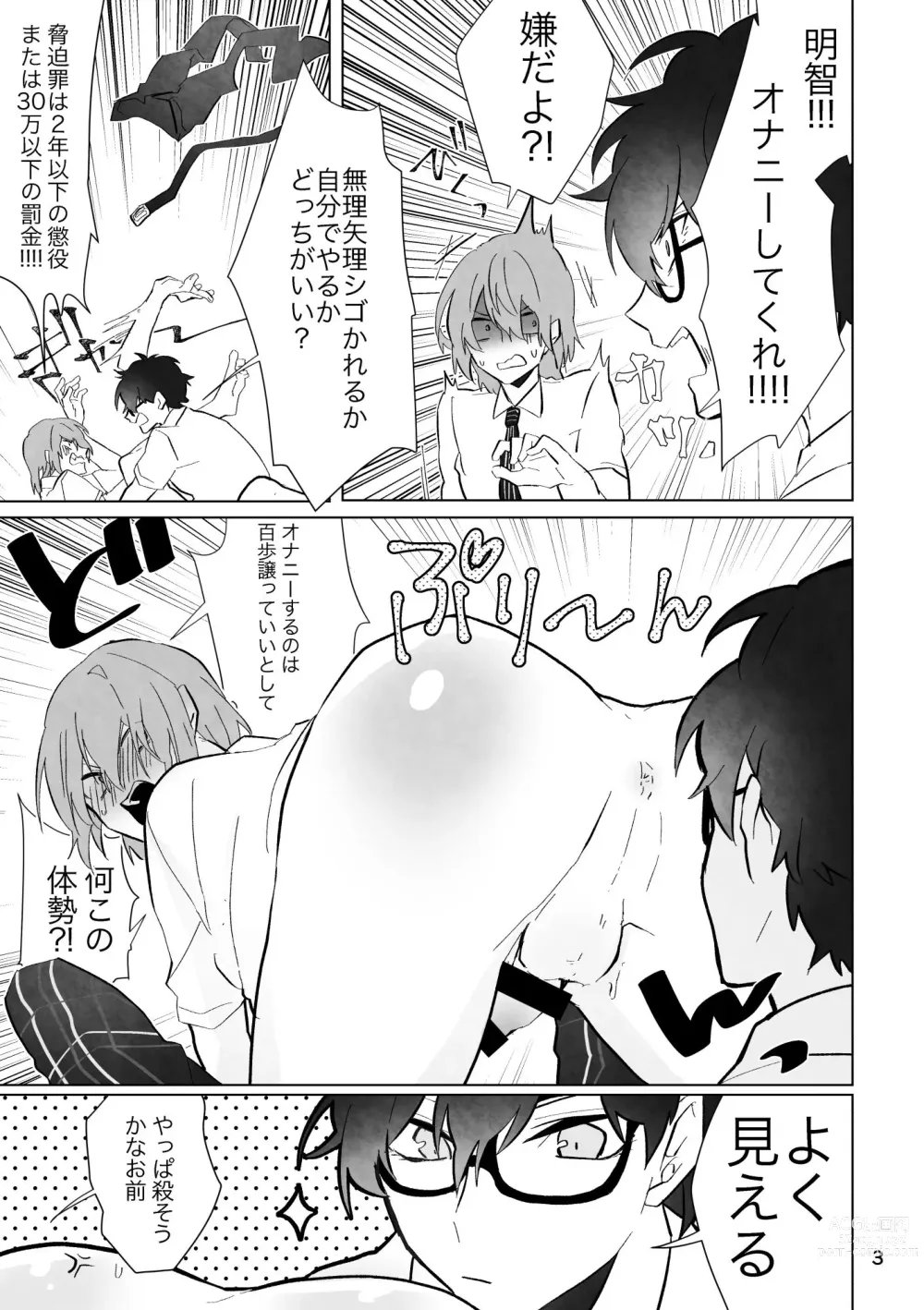 Page 2 of doujinshi O nani-suru hon