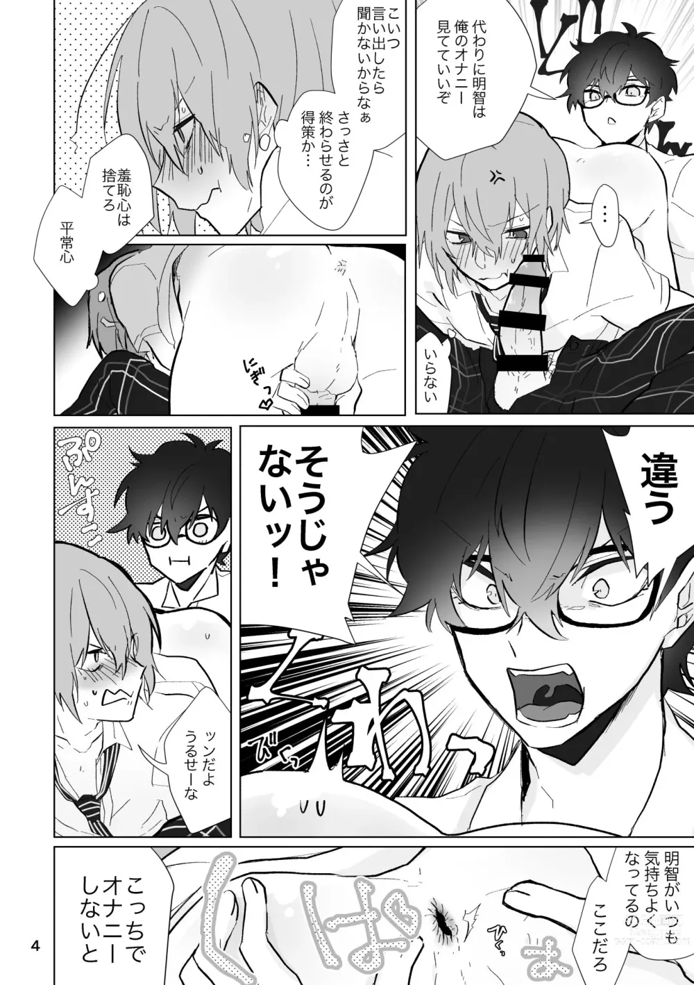 Page 3 of doujinshi O nani-suru hon