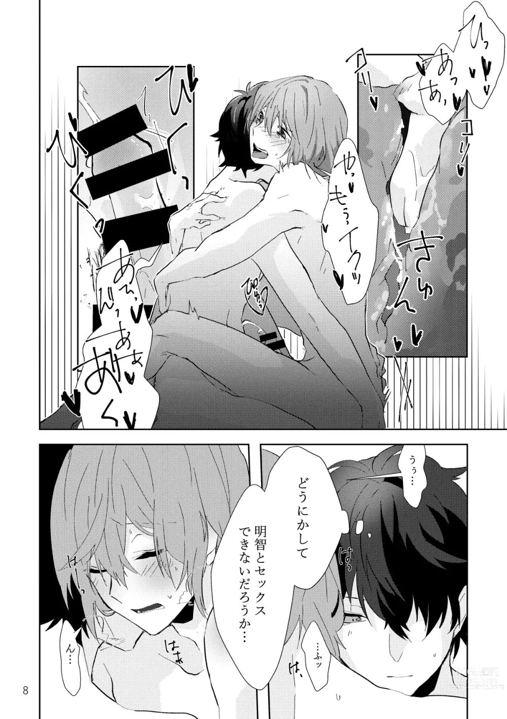 Page 7 of doujinshi Ninchi no chikara tte suge-e!