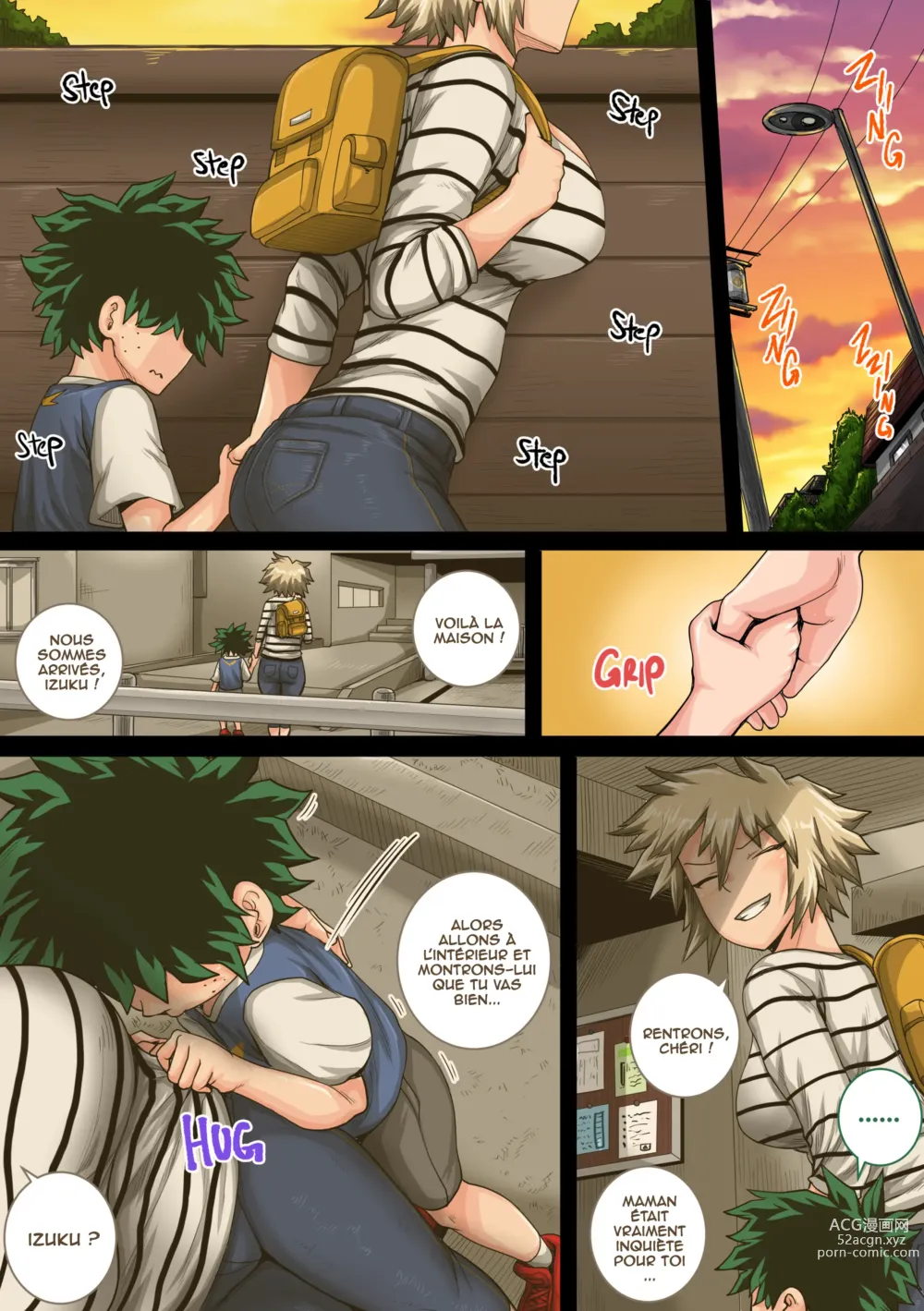 Page 44 of doujinshi Boku no Harem Academia Ch. 7.3 Bakugou Mama to no Natsuyasumi Kouhen Ge