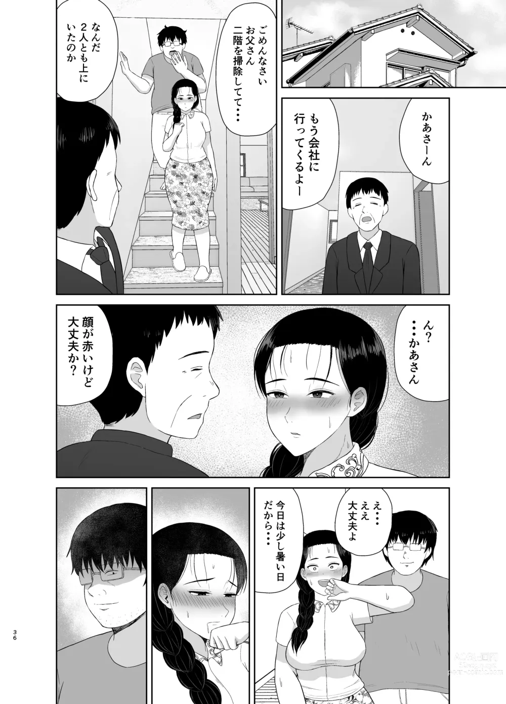 Page 36 of doujinshi Haha wa Omocha 2