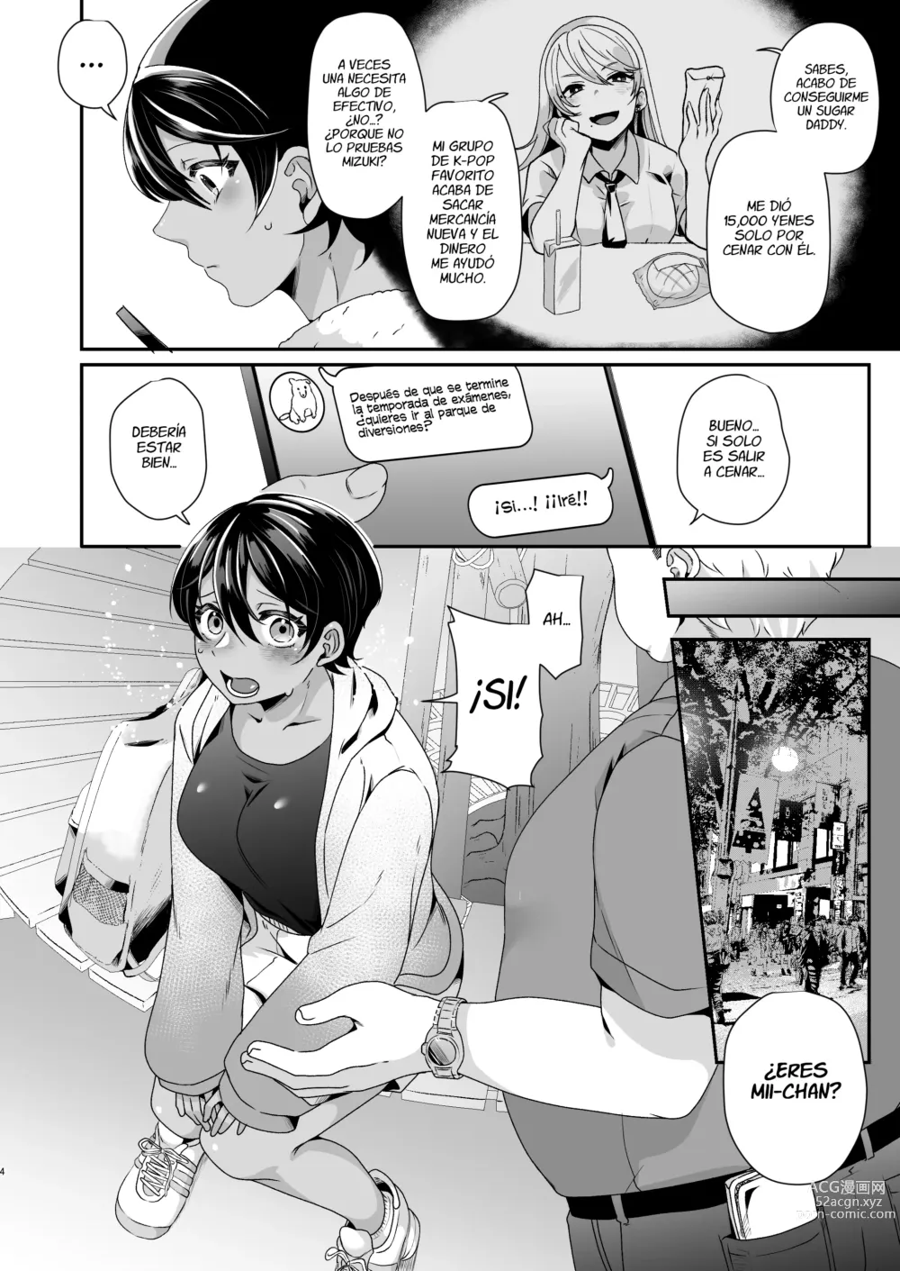 Page 3 of doujinshi La Juvenil Colegiala que fue Corrompida por un Sugar Daddy