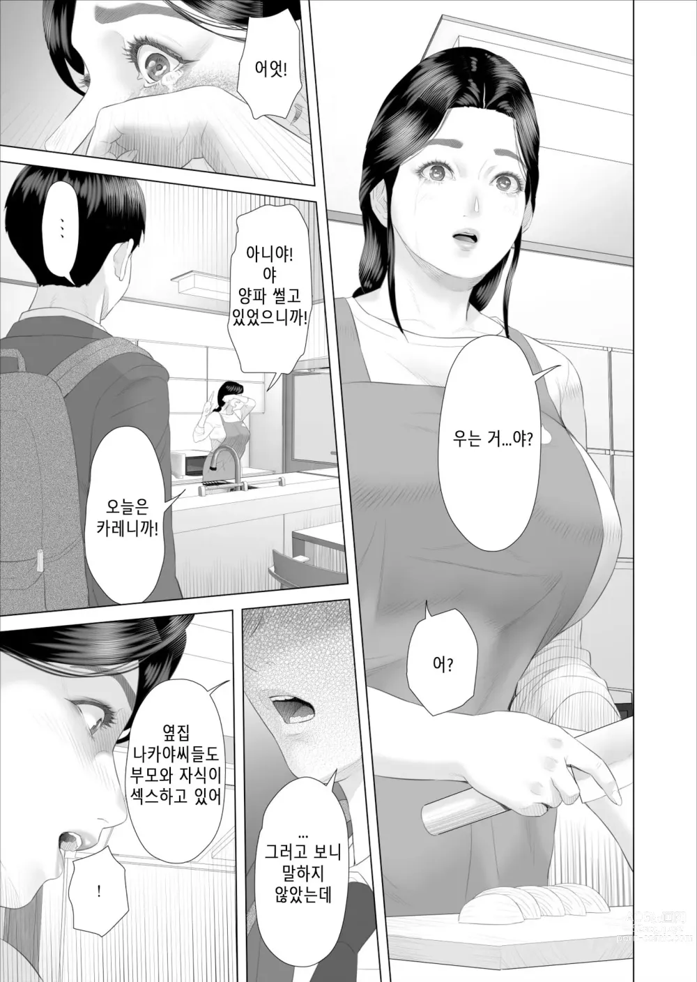 Page 13 of doujinshi 내가 엄마와 이런 일이 되어버린 이야기 5 허락편