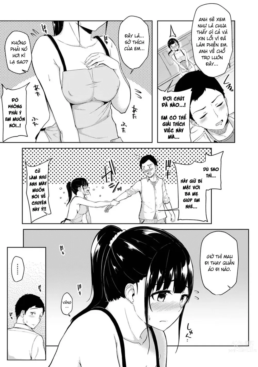 Page 3 of manga Asa Okitara Imouto ga Hadaka Apron Sugata datta node Hamete Mita Ch. 1