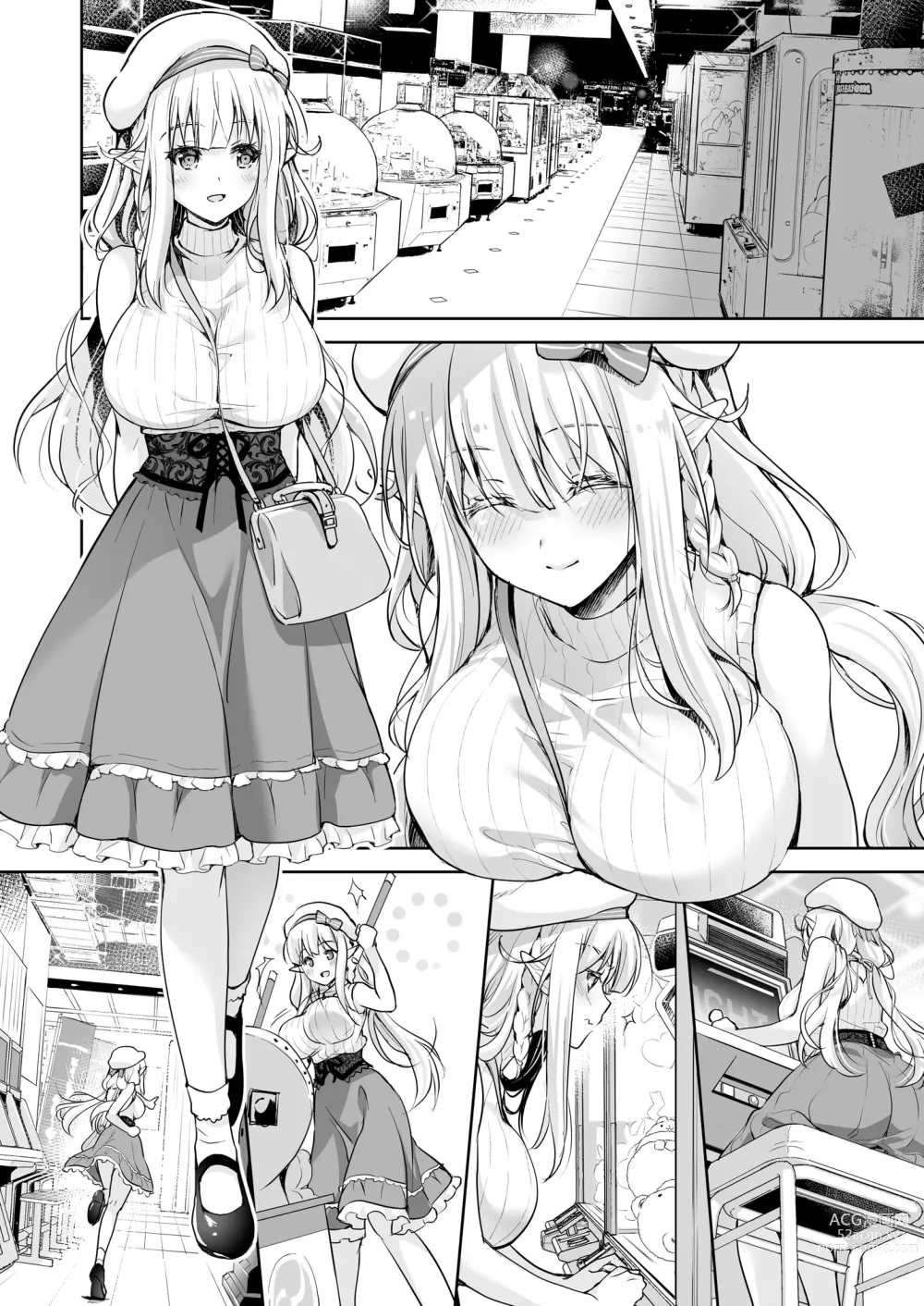 Page 102 of doujinshi OtaCir no Elf Hime 4 + Bangaihen