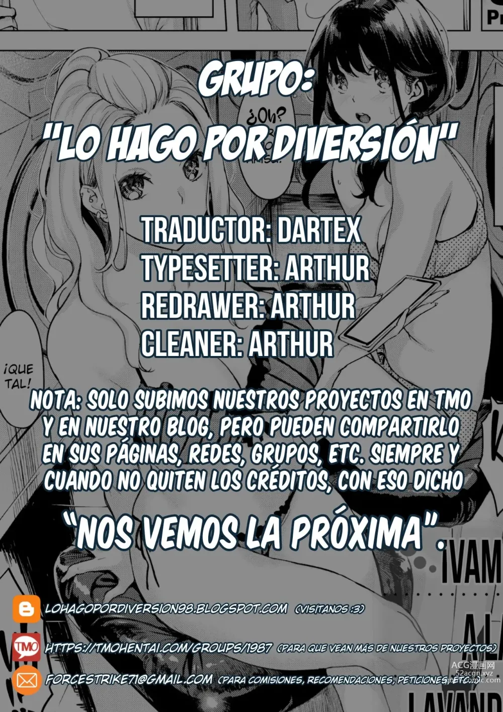 Page 23 of manga ¡Vamos A La Lavandería!