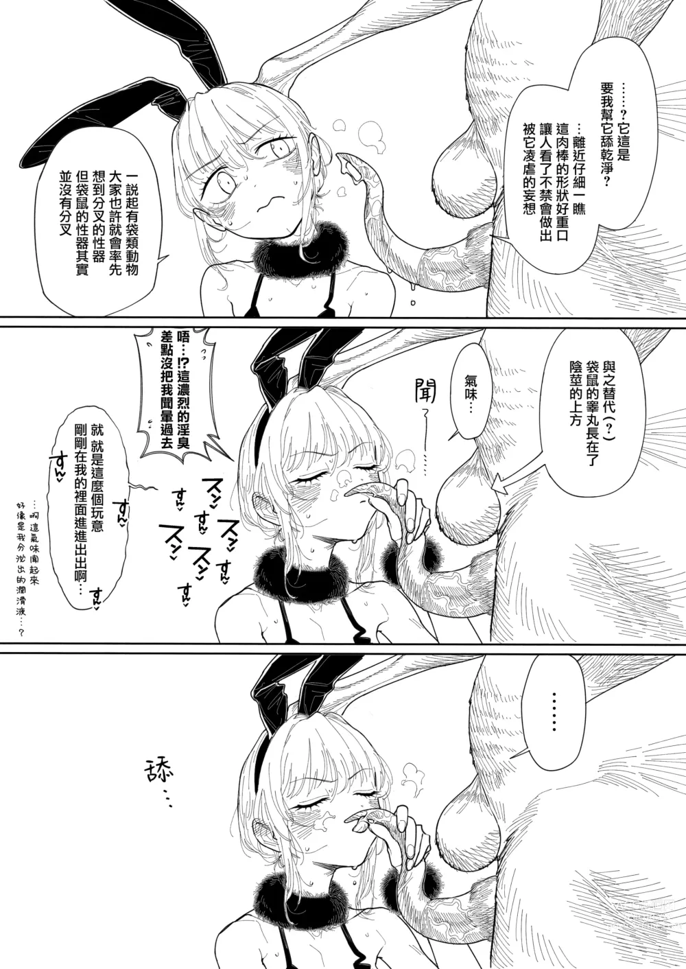 Page 14 of doujinshi Kangaroo no Kimochi Ii