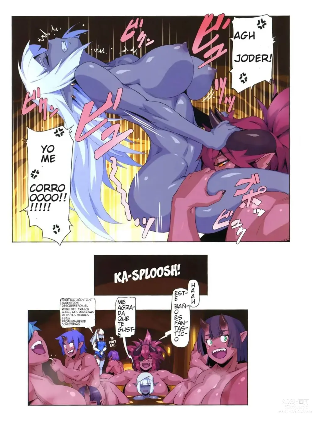 Page 11 of doujinshi Ogre tai Dark Elf 2 - Love Love Shinkon Daisakusen