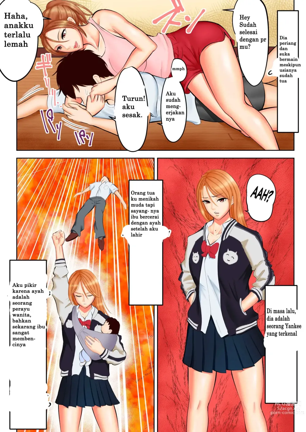 Page 3 of doujinshi Yankee datta Haha to Senpai