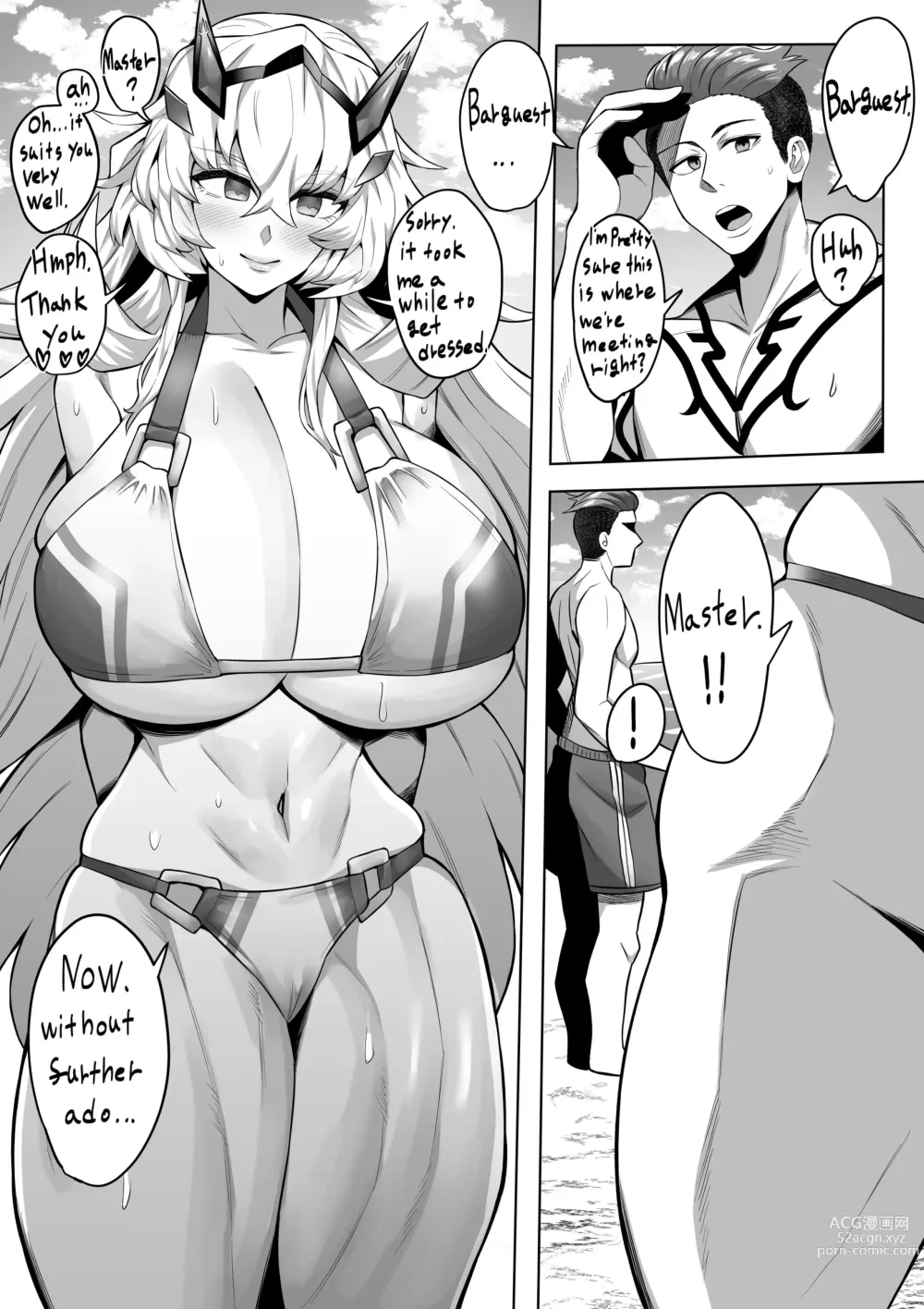 Page 4 of doujinshi Barghest Mizugi