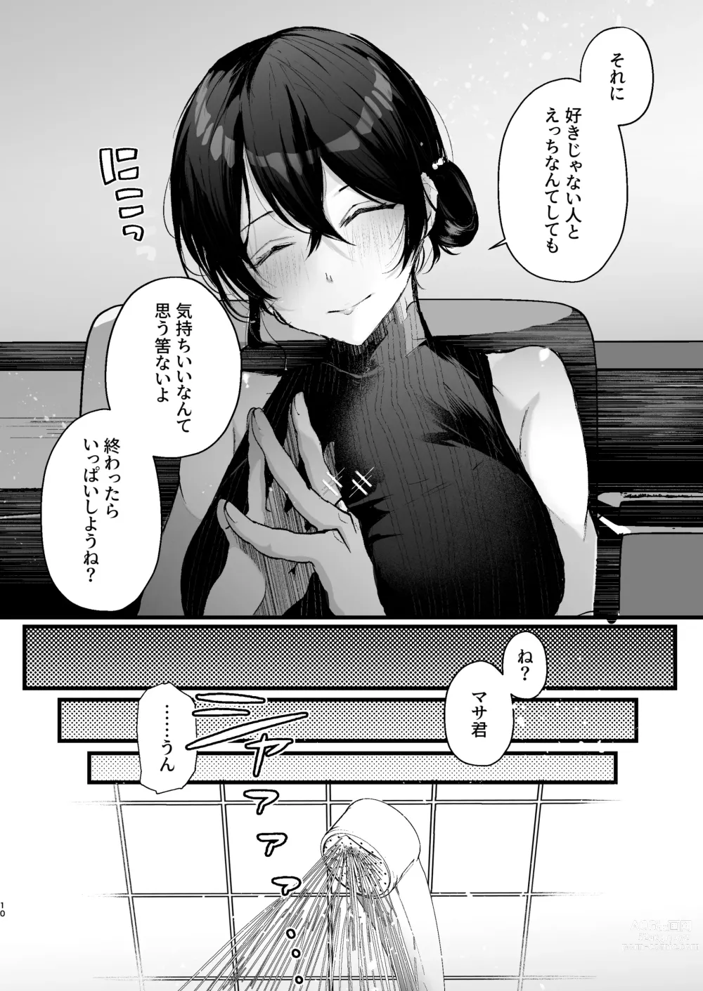 Page 10 of doujinshi Seifu Kounin Sex Counselor ni Netorareta Boku no Tsuma