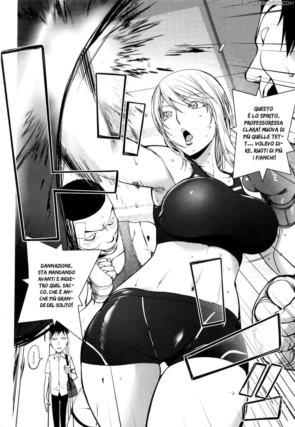 Page 2 of manga Lezioni di Boxe cin Clara