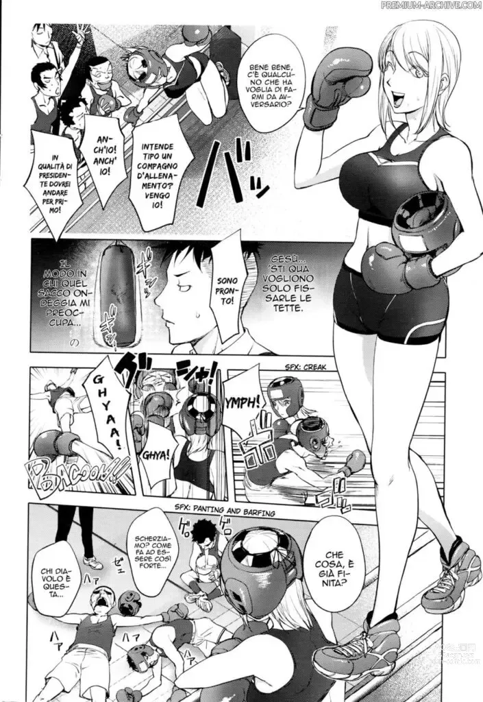 Page 4 of manga Lezioni di Boxe cin Clara